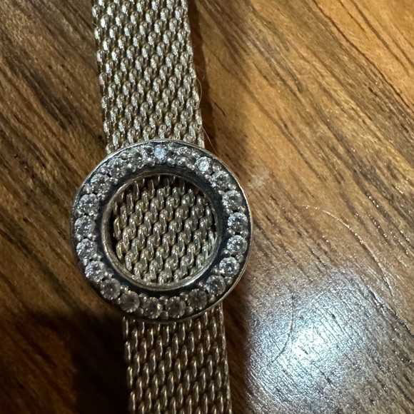 Pandora Reflections silver bracelet with 3 charms - Picture 3 of 6